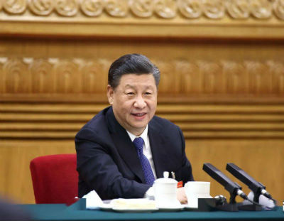习大大参加内蒙古代表团审议，再次强调沙漠治理，绿色生态。