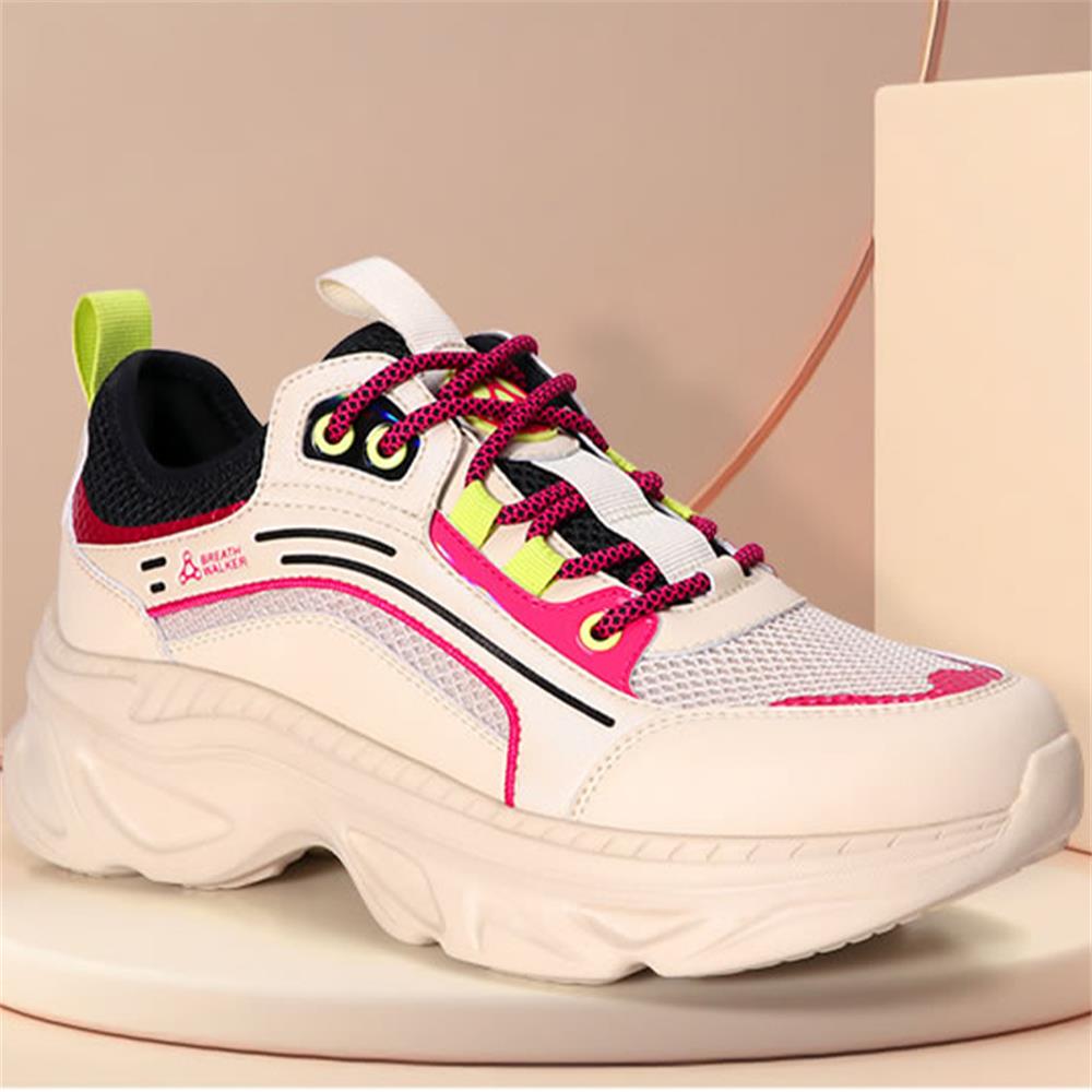 【足行健】脱颖而出按摩鞋 女款内增高 运动 中青年 磁疗足底 保健鞋