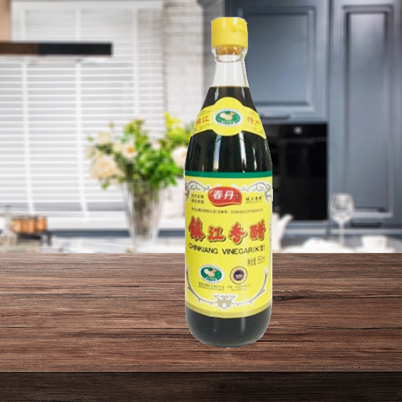 【春丹】镇江香醋K型 550ml/瓶 传统工艺 固态发酵食用醋 4瓶包邮 